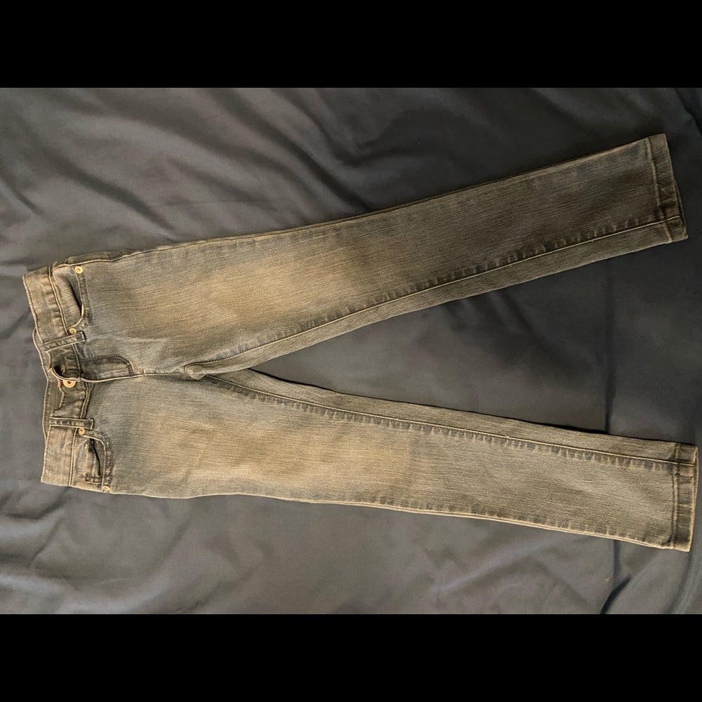 Girls stretch skinny jeans